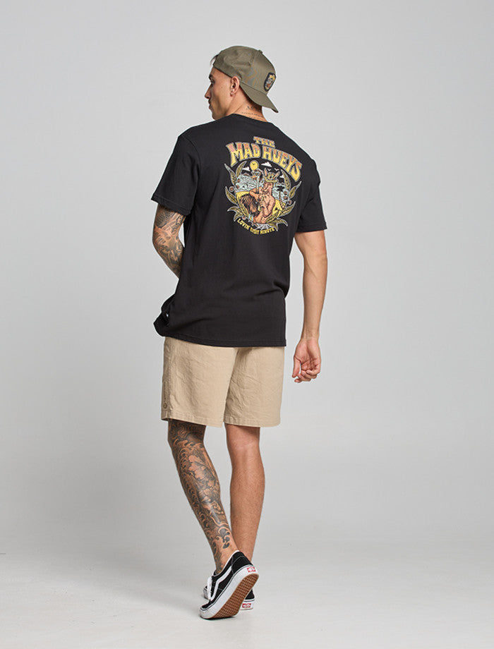 The Mad Hueys Lovin Every Minute | Ss Tee - Black