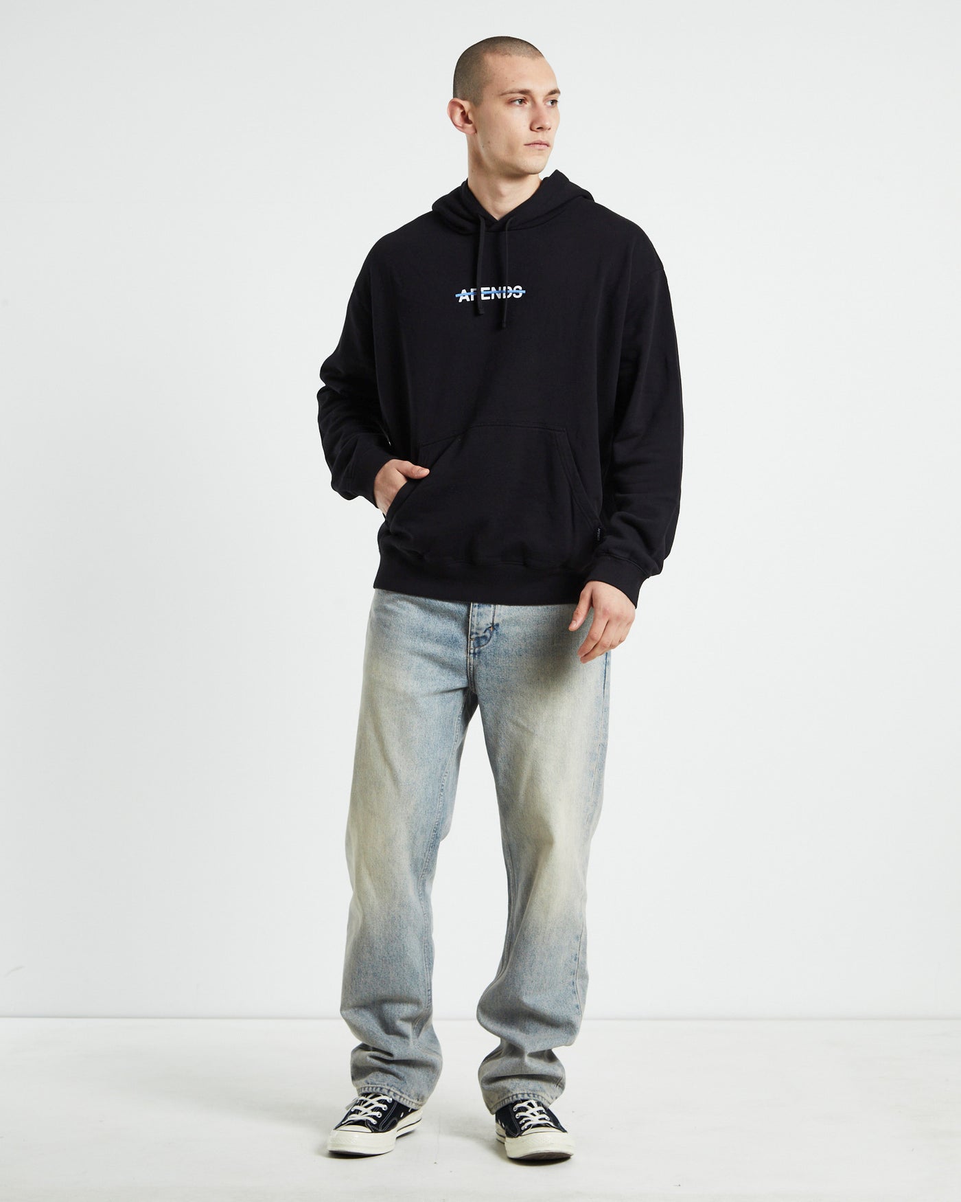 Afends Liquid Recycled Pull On Hood