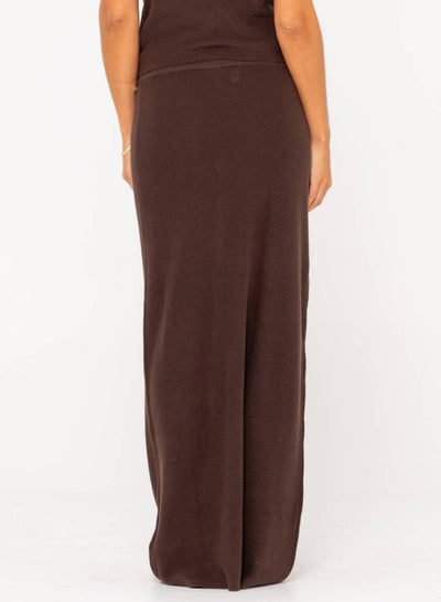 Rusty Ophelia Knit Maxi Skirt