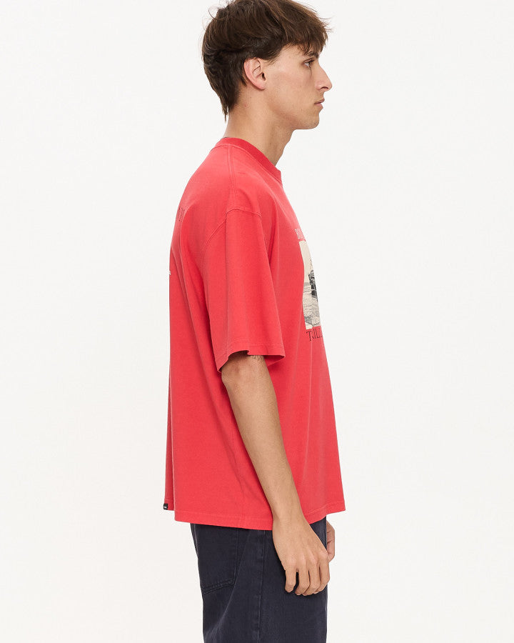 Thrills Metal and Dust Box Fit Oversize Cropped Tee