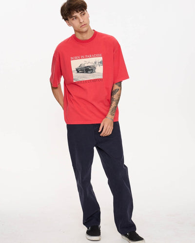 Thrills Metal and Dust Box Fit Oversize Cropped Tee
