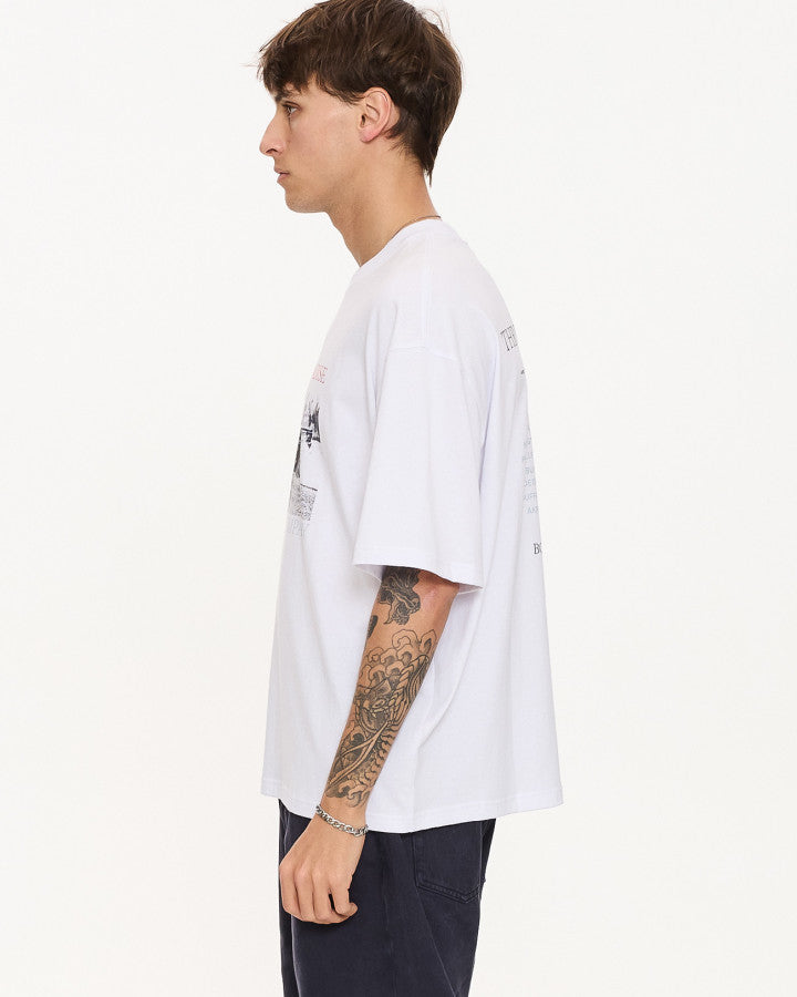 Thrills Metal and Dust Box Fit Oversize Cropped Tee.
