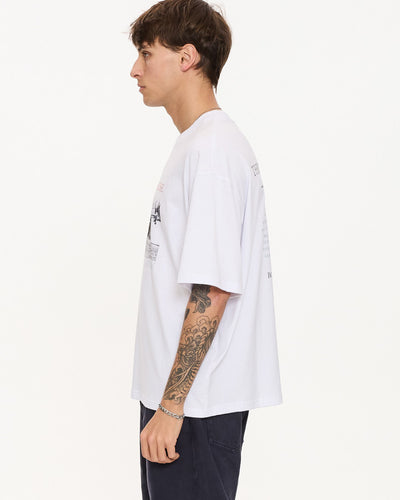 Thrills Metal and Dust Box Fit Oversize Cropped Tee.