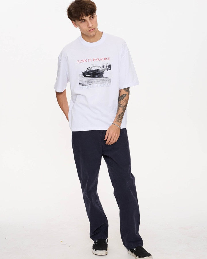 Thrills Metal and Dust Box Fit Oversize Cropped Tee.