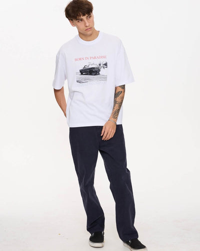 Thrills Metal and Dust Box Fit Oversize Cropped Tee.