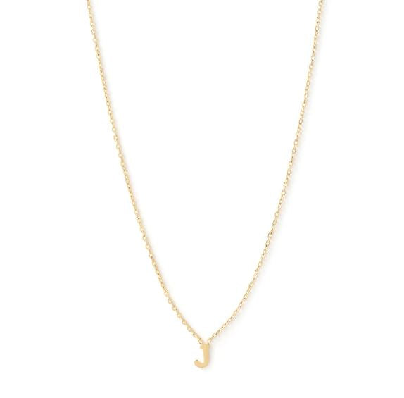 Arms Of Eve Mini Initial Gold Necklace