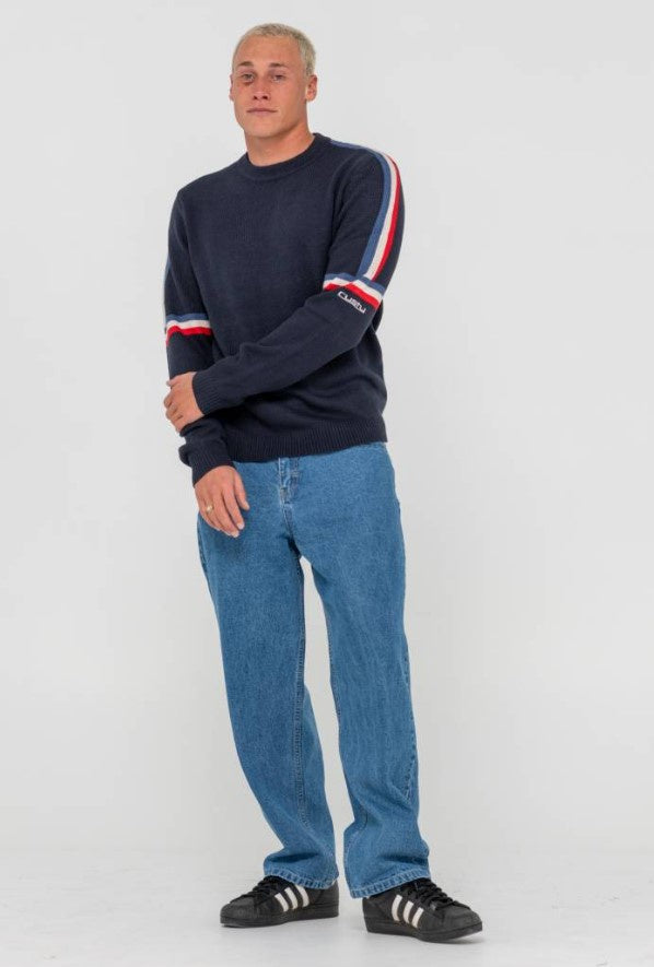 Rusty Moritz Knitted Crew