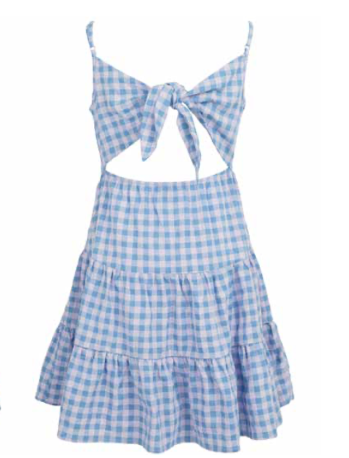 Eve Girl Natalie Check Dress  (Size 8-16)