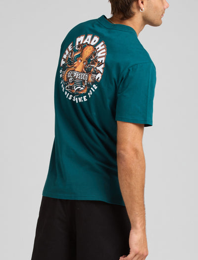 The Mad Hueys Octopissed | SS Tee - Atlantic