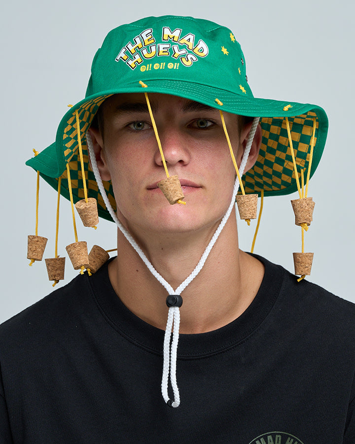 The Mad Hueys OI OI OI | Quick Dry Wide Brim Hat