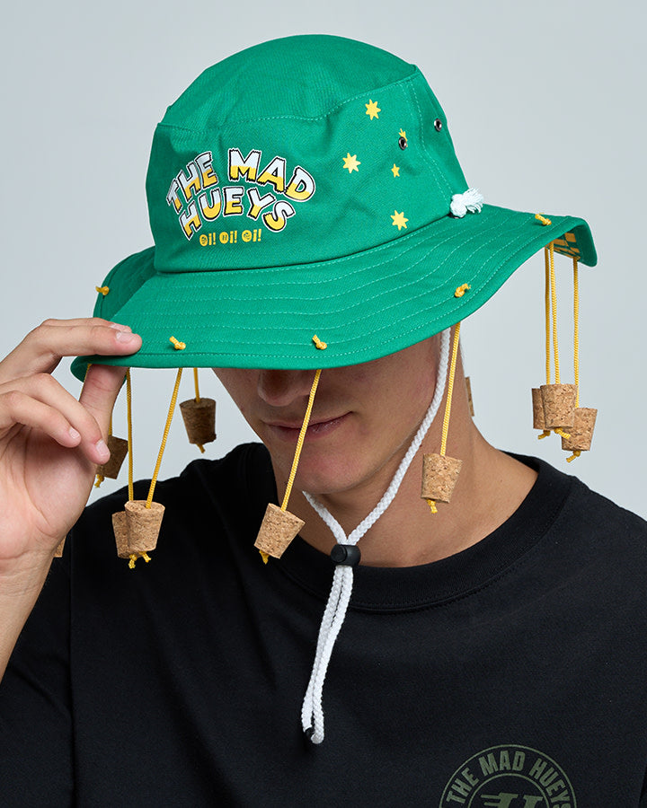 The Mad Hueys OI OI OI | Quick Dry Wide Brim Hat