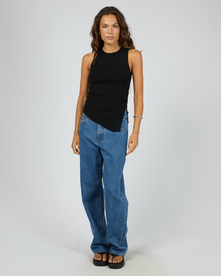 Silent Theory Ollie Button Down Knit Tank