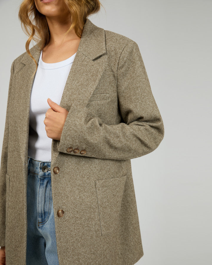 Silent Theory Opal Textured Blazer