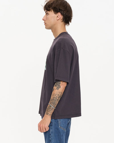 Thrills Orbital Box Fit Oversize Cropped Tee