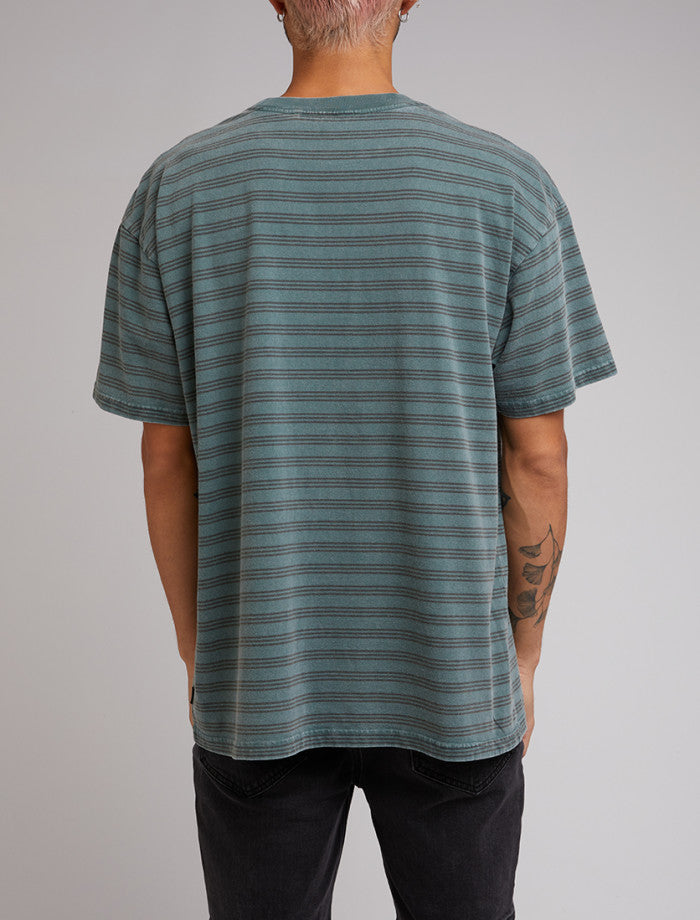 Silent Theory Overdyed Stripe Tee