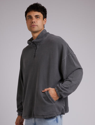 Silent Theory Oversized 1/4 Zip Jumper