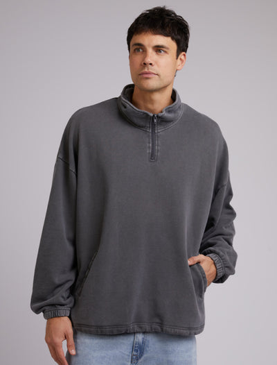 Silent Theory Oversized 1/4 Zip Jumper