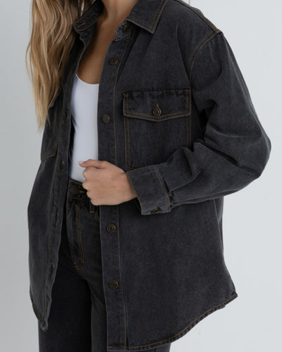 Rhythm Oversized Denim Shacket