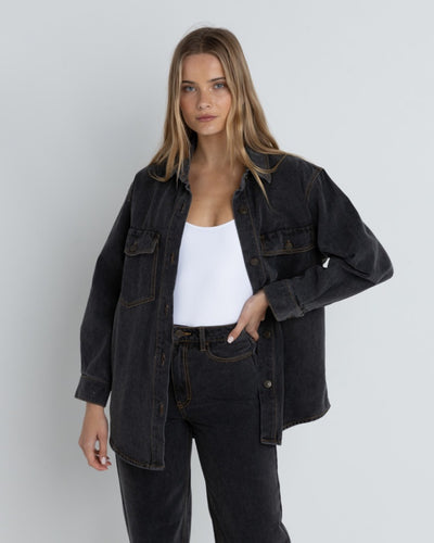 Rhythm Oversized Denim Shacket