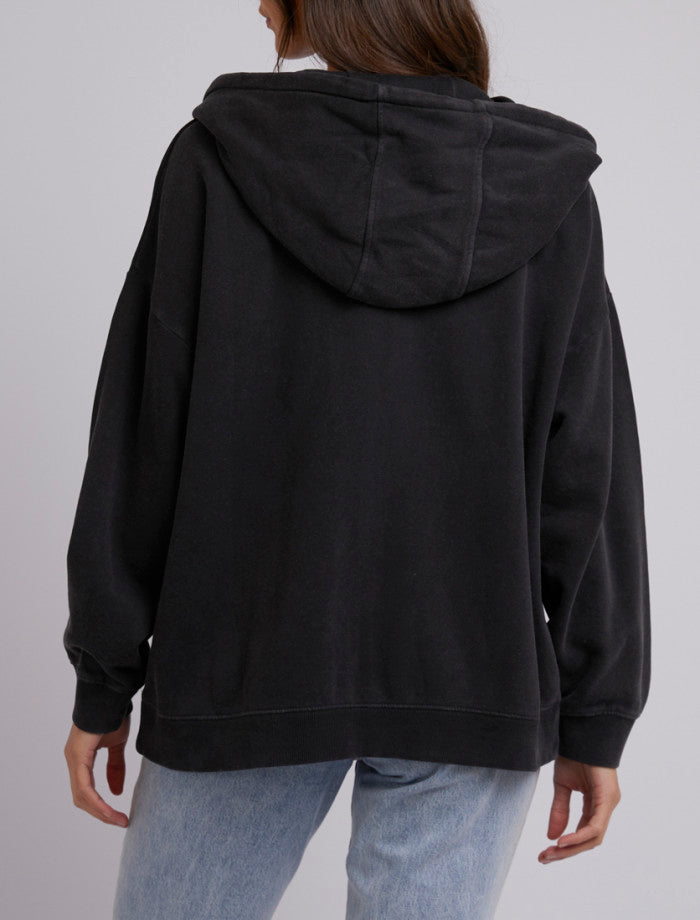 Silent Theory Oversized Zip Thru Hoody