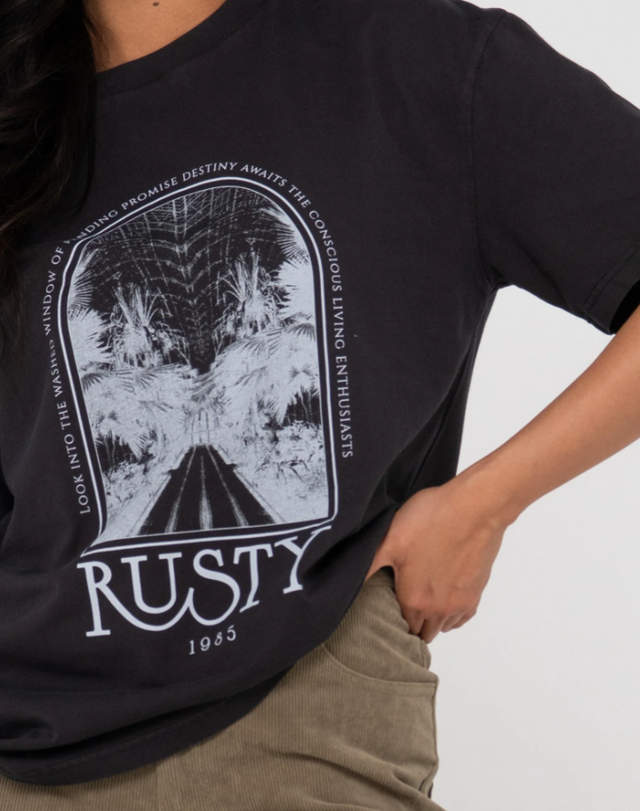 Rusty Destiny Awaits Oversized Tee