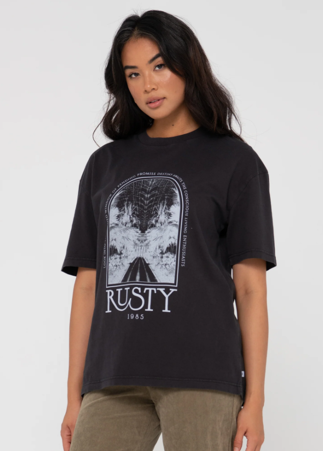 Rusty Destiny Awaits Oversized Tee