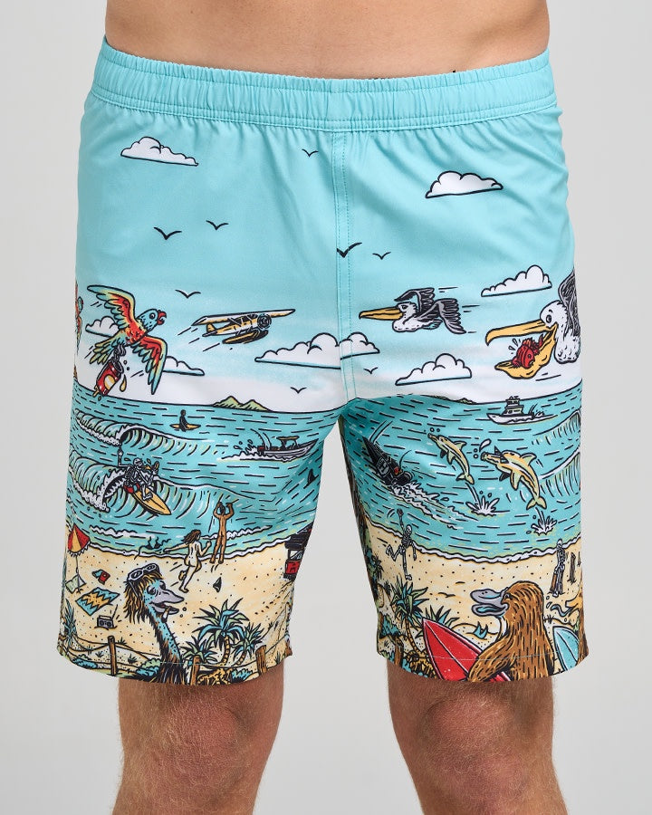 Mad Hueys Oz Straya 18" Swim Volley