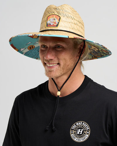 Mad Hueys Oz Straya Straw Hat