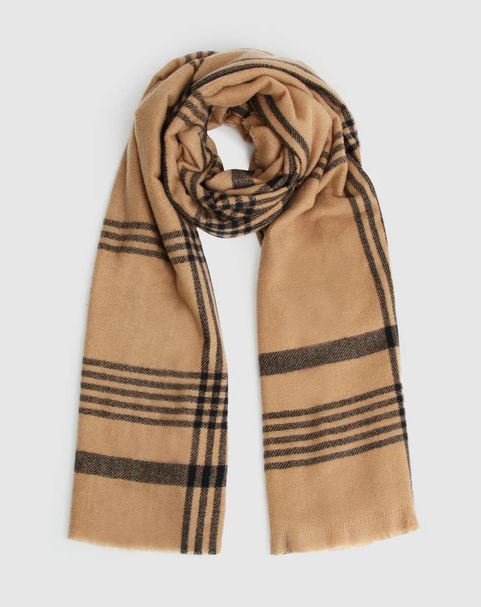 Belle &amp; Bloom Panorama Check Scarf