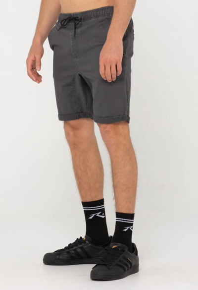Rusty Hooked On 18 Elastic Short Boys Pavement