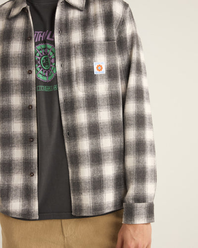 Rhythm Plaid Ls Flannel Shirt