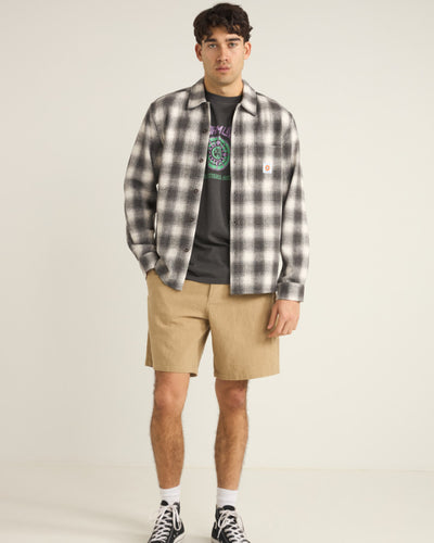 Rhythm Plaid Ls Flannel Shirt