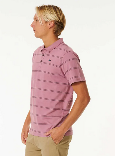 Rip Curl Plain Stripe Polo