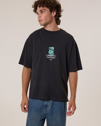 Thrills Pure Delusion Box Fit Oversize Short Tee