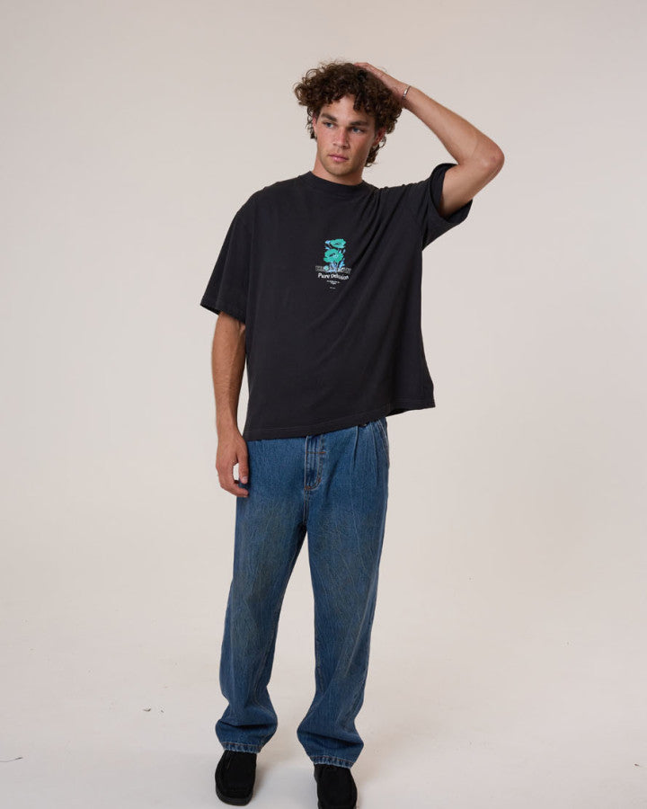 Thrills Pure Delusion Box Fit Oversize Short Tee