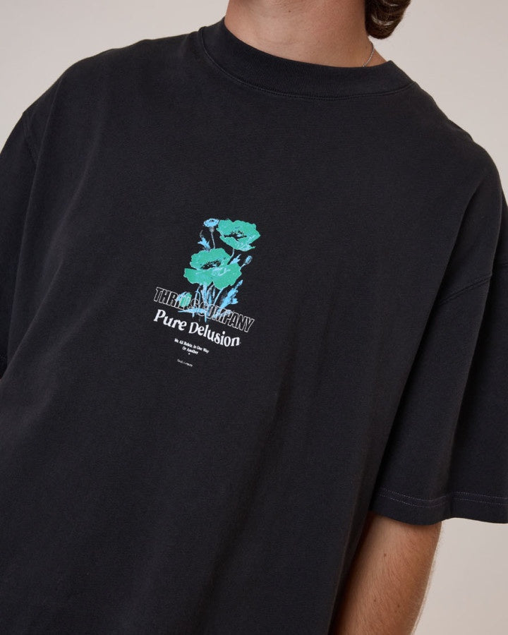 Thrills Pure Delusion Box Fit Oversize Short Tee