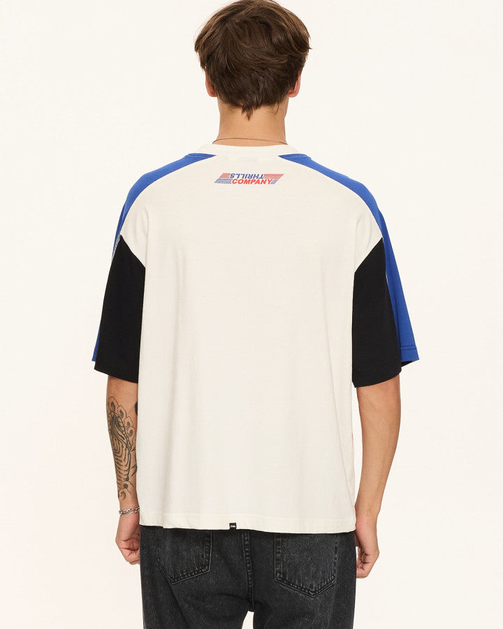 Thrills Rapid Fire Panel Box Fit Oversize Cropped Tee