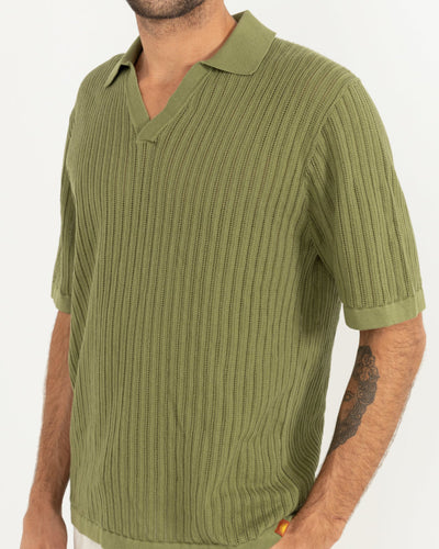Rhythm Relaxed Knit Ss Polo