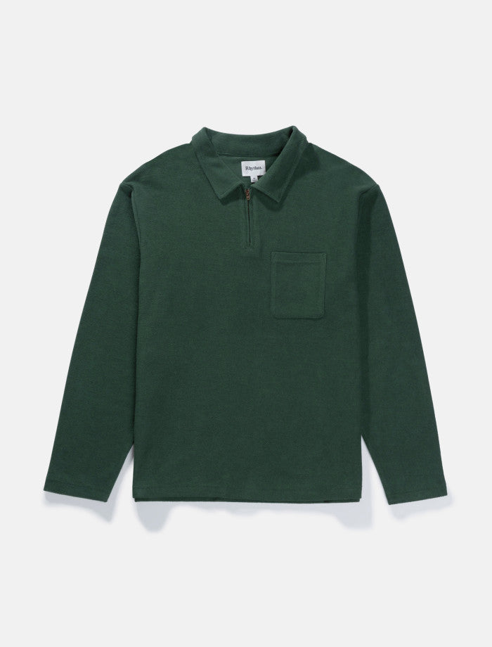 Rhythm Reverse Terry Quarter Zip