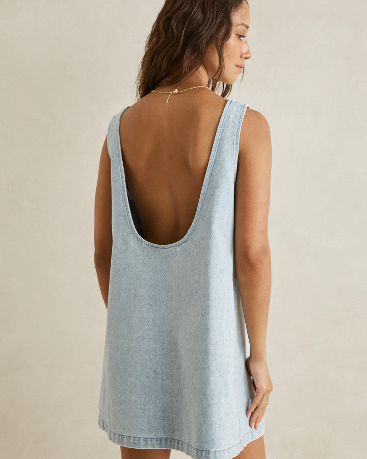 Rhythm Riley Denim Mini Dress