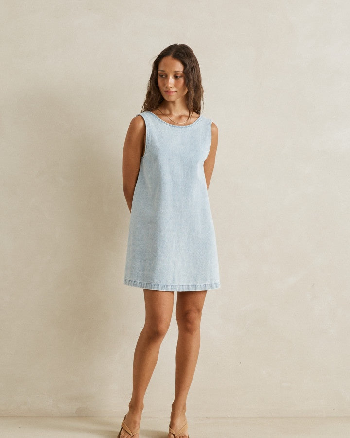 Rhythm Riley Denim Mini Dress