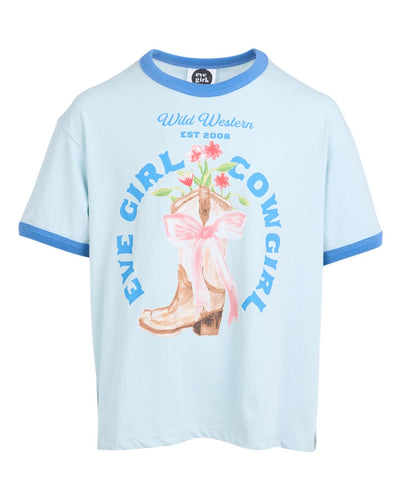 Eve Girl Rodeo Ringer Tee (Size 8-16)