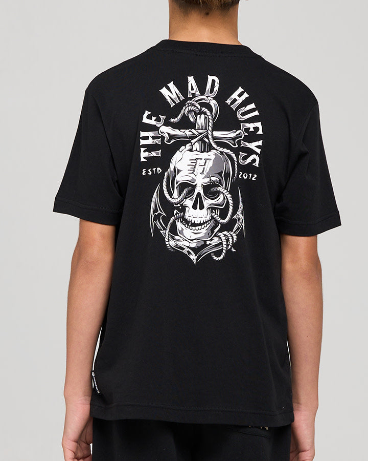The Mad Hueys Rope Skull Anchor | Youth SS Tee
