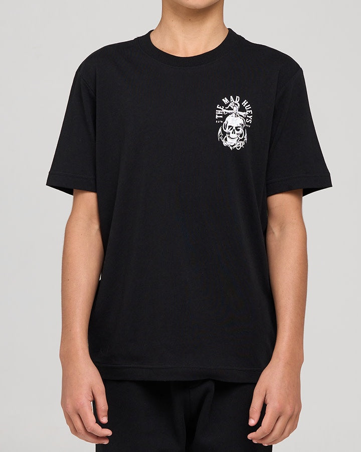 The Mad Hueys Rope Skull Anchor | Youth SS Tee