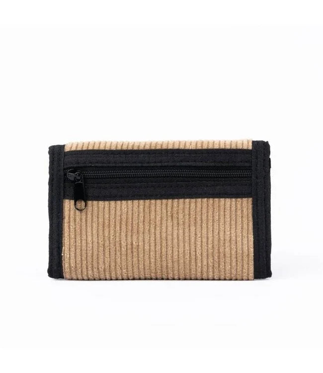 Rusty Decade Cord Tri Fold Wallet