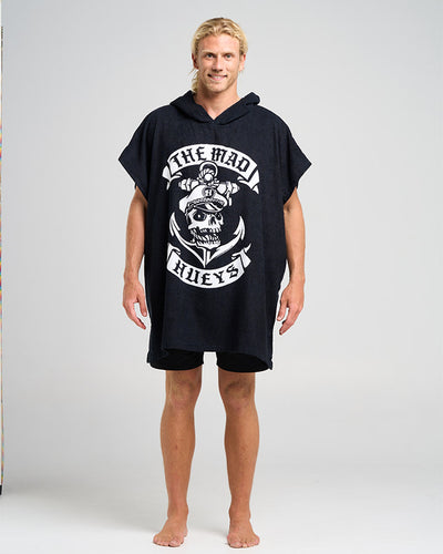 Mad Hueys Sailor Anchor Hooded Towel