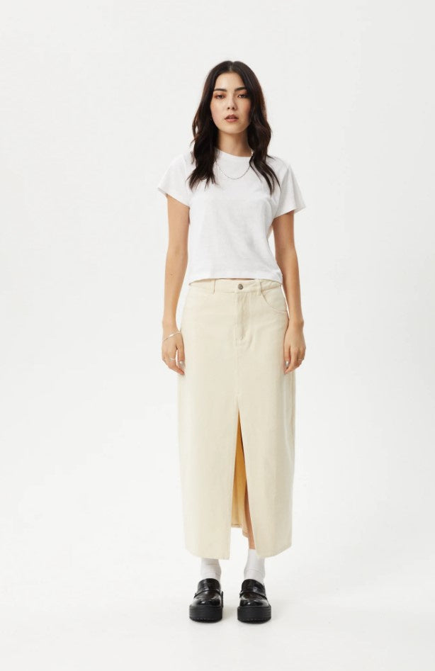 Afends Mika Maxi Skirt Sand