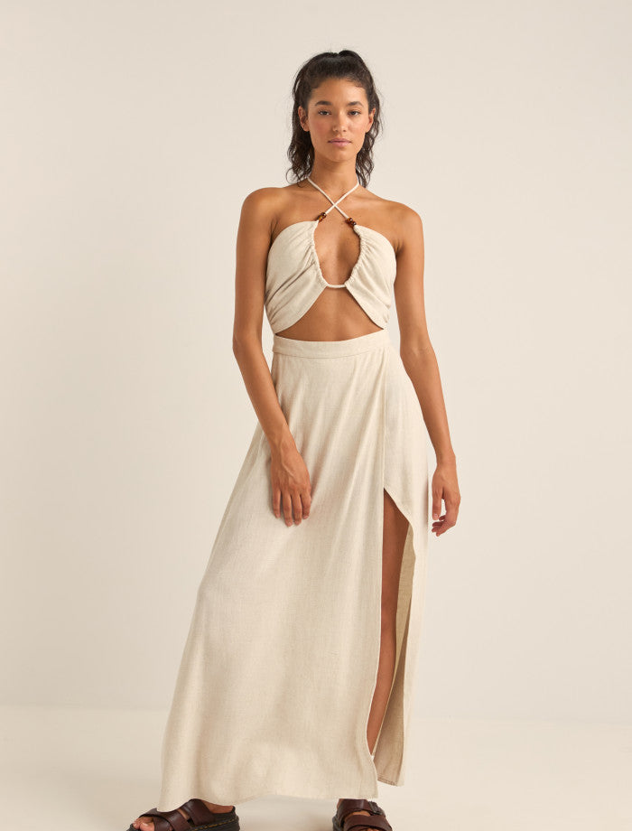 Rhythm Santana Cut Out Maxi Dress