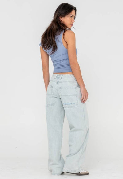 Rusty Flip Mommy Low Rise Tapeless Denim Jean