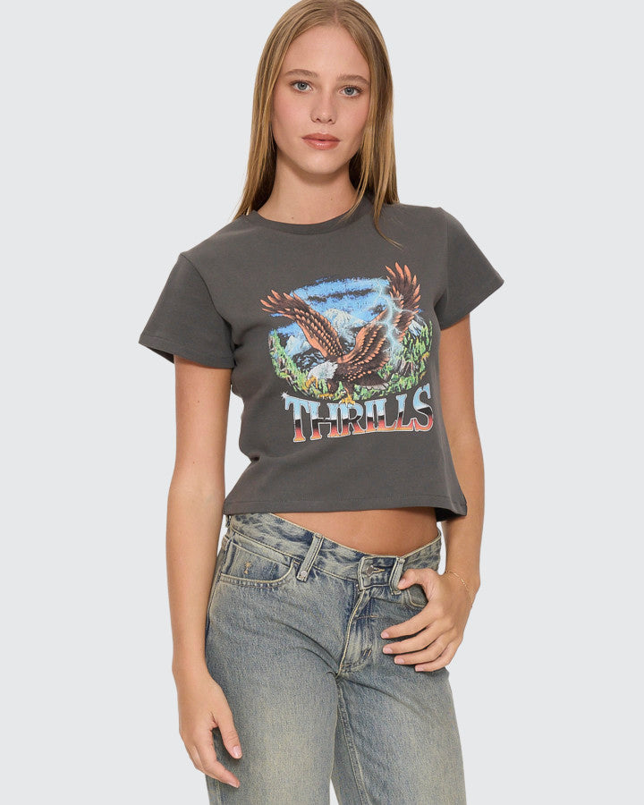 Thrills Seen &amp; Heard Mini Tee - Merch Black